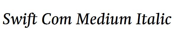 Swift Com Medium Italic