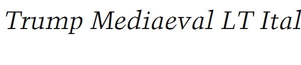 Trump Mediaeval LT Italic