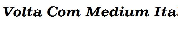 Volta Com Medium Italic
