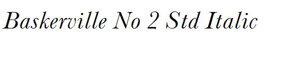 Baskerville No 2 Std Italic