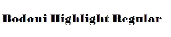 Bodoni Highlight Regular