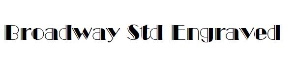 Broadway Std Engraved