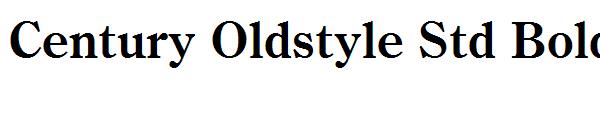 Century Oldstyle Std Bold