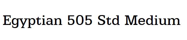 Egyptian 505 Std Medium