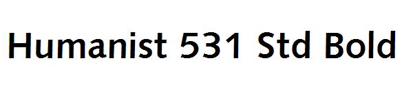 Humanist 531 Std Bold