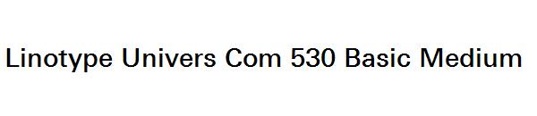 Linotype Univers Com 530 Basic Medium