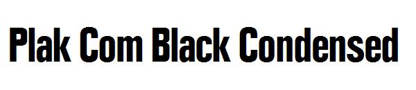 Plak Com Black Condensed