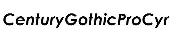 CenturyGothicProCyr