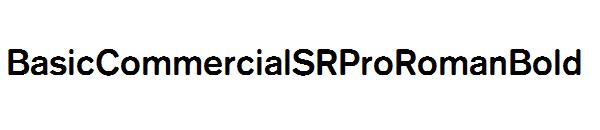 BasicCommercialSRProRomanBold