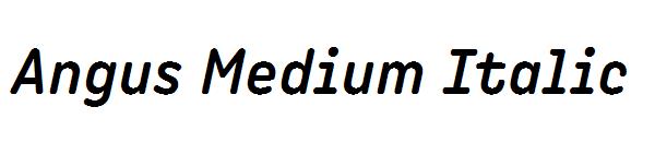 Angus Medium Italic