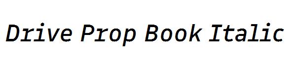 Drive Prop Book Italic