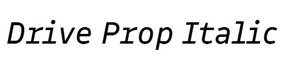 Drive Prop Italic