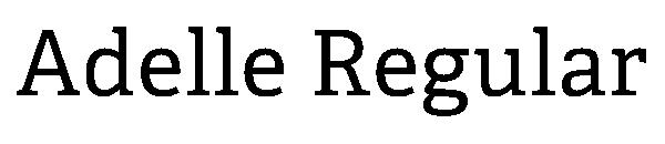 Adelle Regular