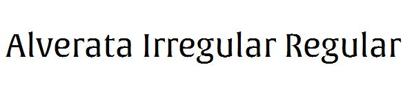 Alverata Irregular Regular
