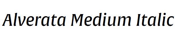 Alverata Medium Italic