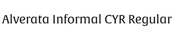 Alverata Informal CYR Regular