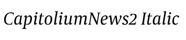 CapitoliumNews2 Italic