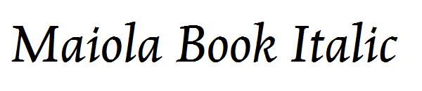 Maiola Book Italic