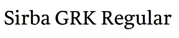 Sirba GRK Regular
