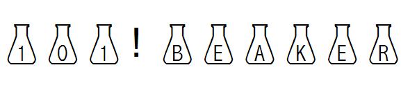 101! Beaker字体