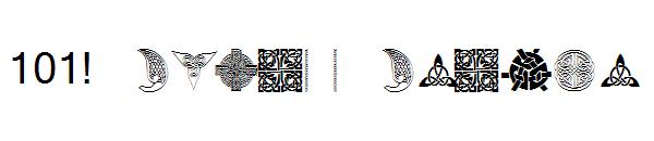 101! Celtic DeZignZ字体