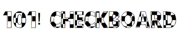 101! CheckBoard字体
