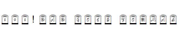 101! Dad Goes Formal字体