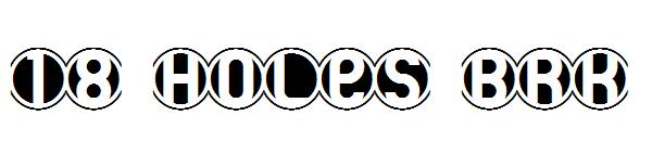 18 Holes BRK字体