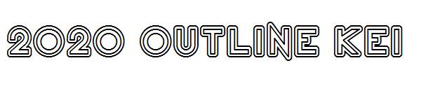 2020 Outline Kei字体