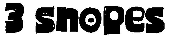 3 Snopes字体