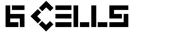 6 Cells字体