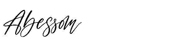 Abessom字体