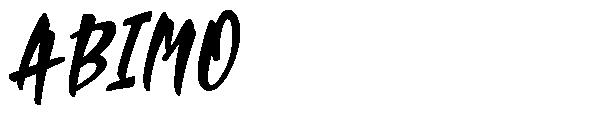 ABIMO字体