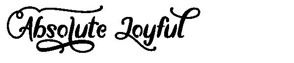 Absolute Joyful字体