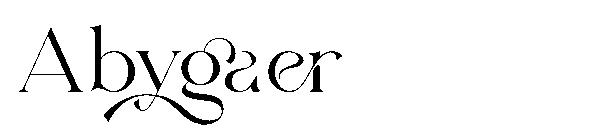 Abygaer字体