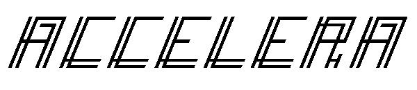 Accelera字体