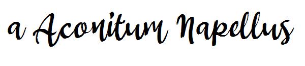 a Aconitum Napellus字体