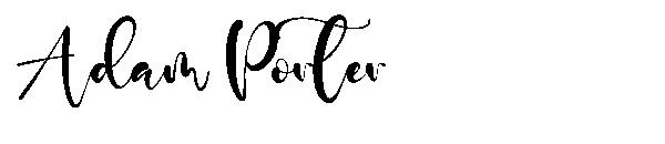Adam Porter字体