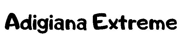 Adigiana Extreme字体