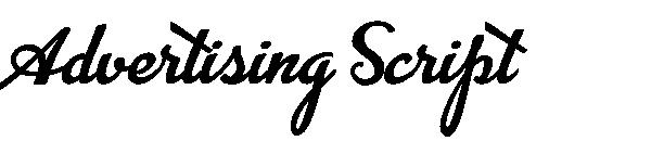 Advertising Script字体