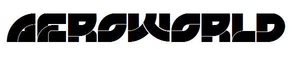 Aeroworld字体