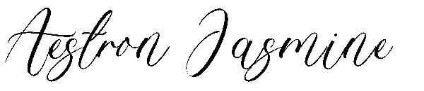 Aestron Jasmine字体
