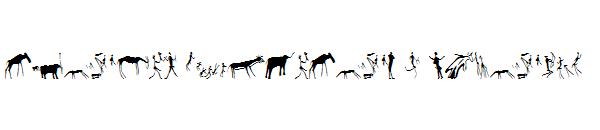 Afrika RockArt N Cberg2字体