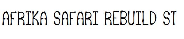 Afrika Safari Rebuild St字体