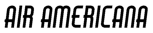 Air Americana字体