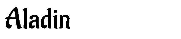 Aladin字体