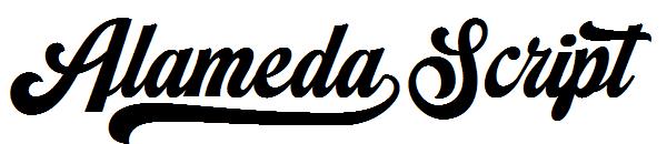 Alameda Script字体