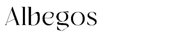 Albegos字体