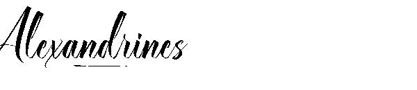 Alexandrines字体