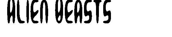Alien Beasts字体